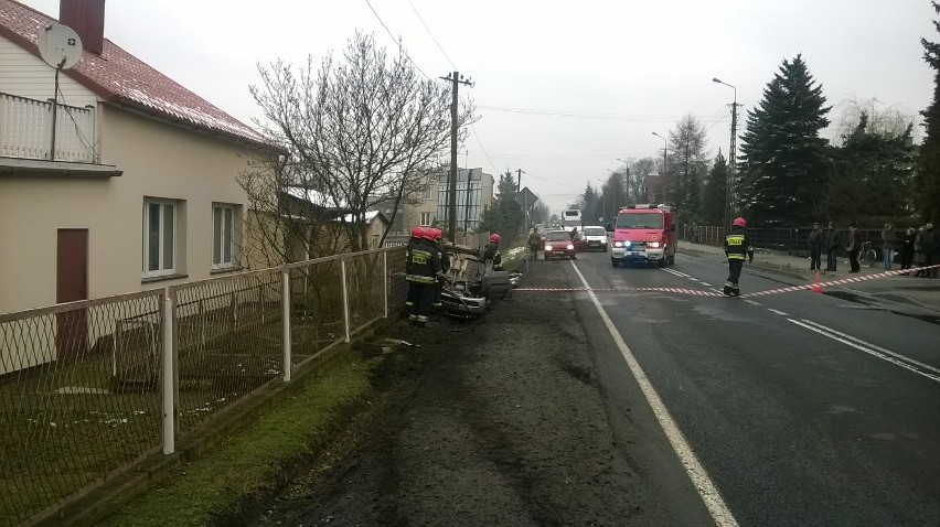 Wypadek na ul. Przedborskiej w Radomsku