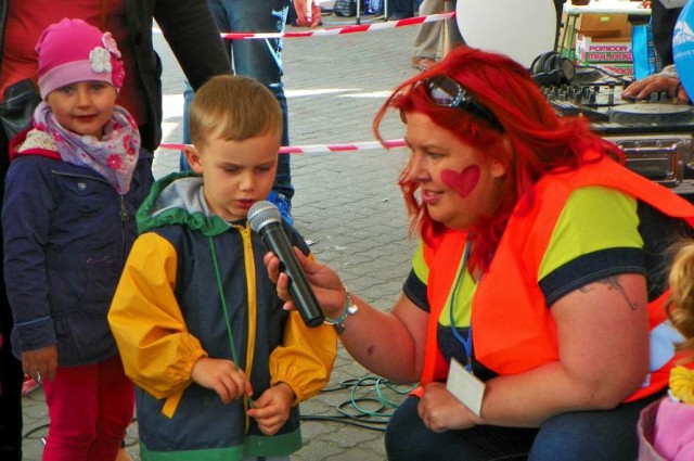 Dzień Dziecka na targowisku w Pile