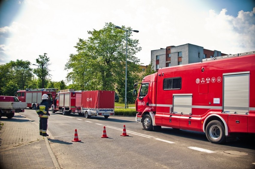 Wybuch gazu na ul. Orzeszkowej w Gnieźnie