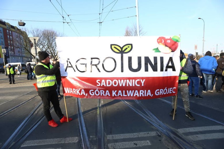 AgroUnia protestuje w Warszawie