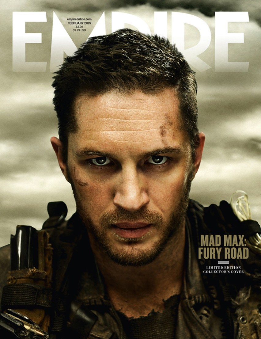 Tom Hardy na okładce magazynu "Empire"