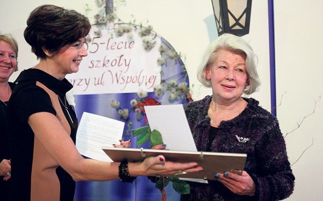 Ewa Braun otrzymała tytuł Honorowego Przyjaciela Szkoły