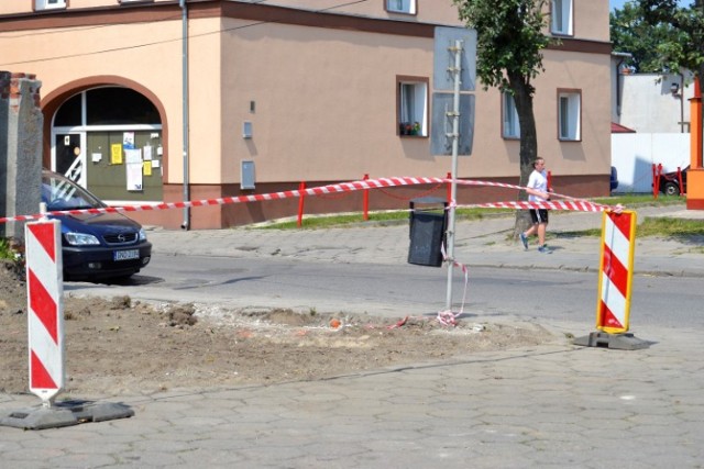 Nowy Dwór Gdański. Ruszyła budowa nowych miejsc parkingowych w mieście.