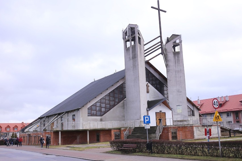 Msze św. w kościele Miłosierdzia Bożego w Kwidzynie odbywają...