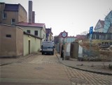 Radiowozy policji na placu budowy w Grodzisku Wielkopolskim. Co się stało w centrum miasta? [ZDJĘCIA]
