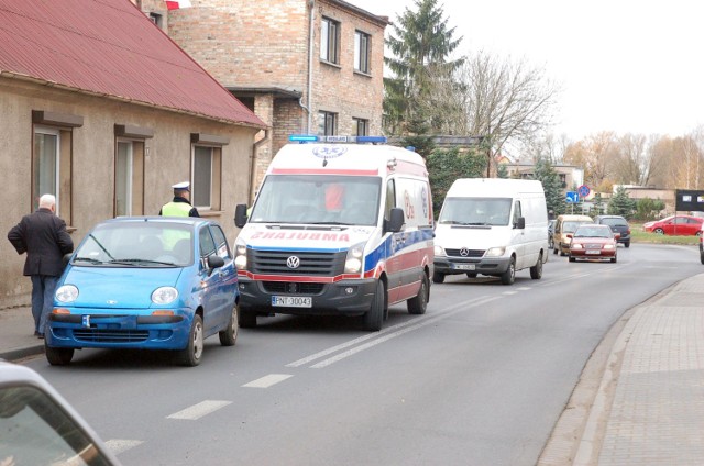 Potrącenie rowerzysty w Zbąszyniu [ZDJĘCIA]