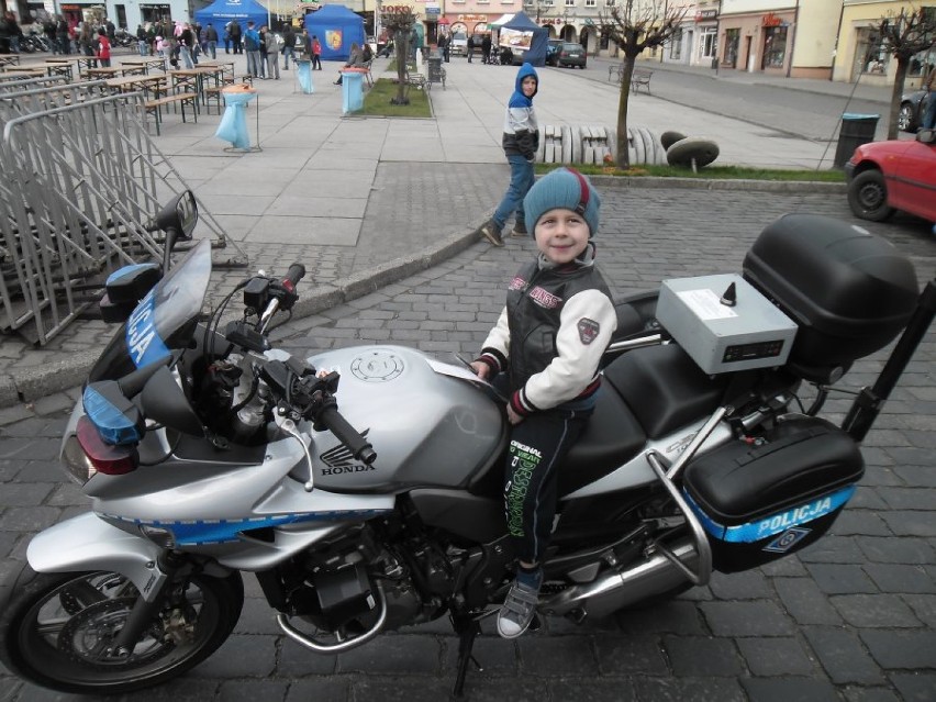 Motocykliści bawili się na rynku i oddawali krew