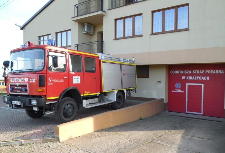 Strażacy z OSP Kniażyce z powiatu przemyskiego otrzymali samochód z Niemiec [ZDJĘCIA]