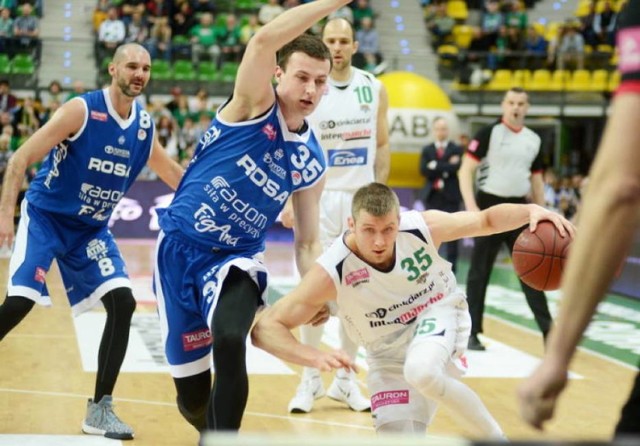 10.04.2016 Zielona Góra:  hala crs tauron basket liga stelmet bc zielona gora vs rosa radom