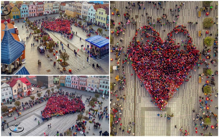 Puck pobił Rekord Guinnessa - największe serce w Polsce bije w Pucku!