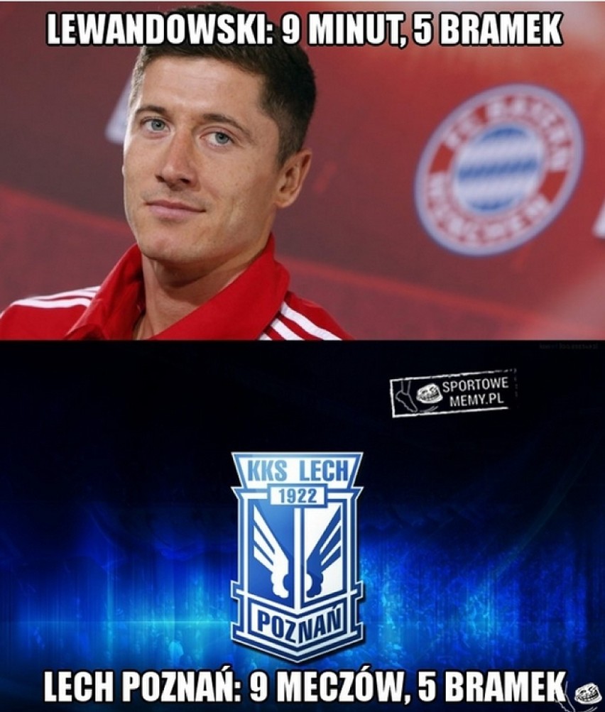 Lewandowski zwariował! Zdobył 5 goli w 9 minut! Zobaczcie wszystkie bramki [Wideo + memy]