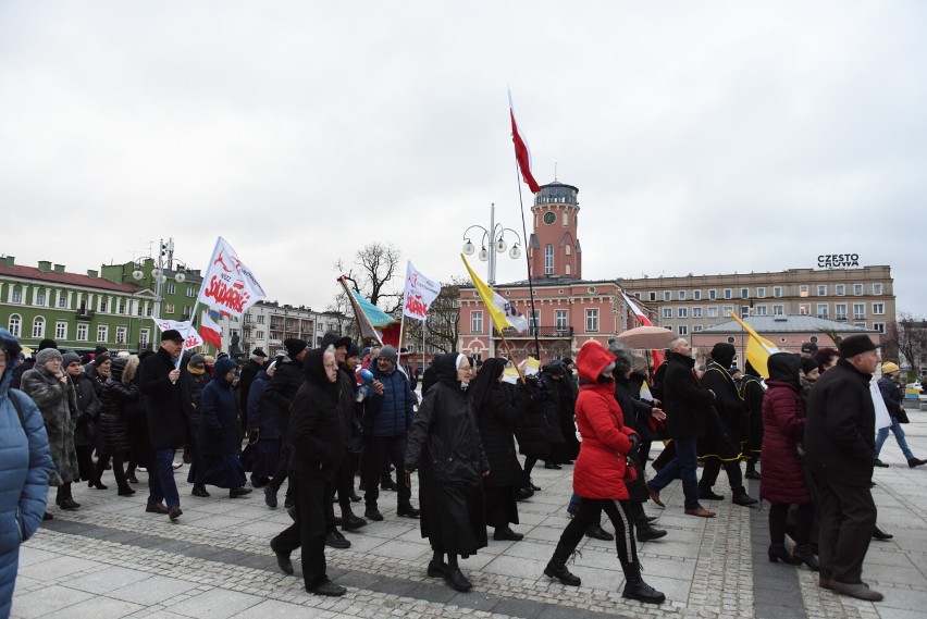 Częstochowa. I Marsz Papieski w Częstochowie. Na Jasnej...