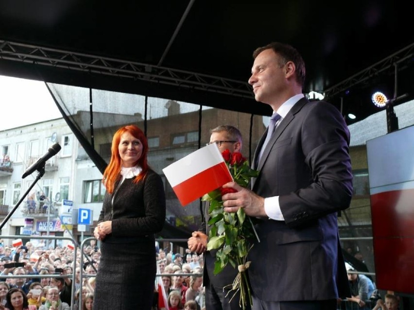 Andrzej Duda podczas swoich wizyt w Bełchatowie. Tak przyjęli go mieszkańcy