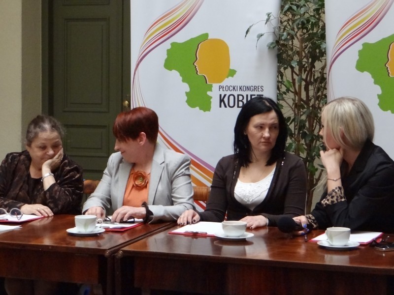Konferencja prasowa przed I Kongresem Kobiet w Płocku