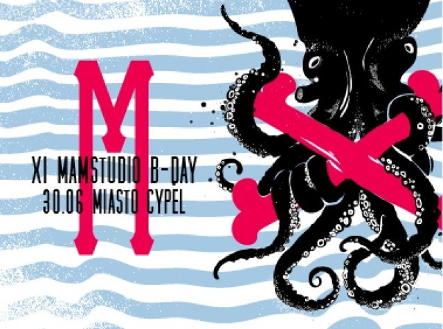 MAMASTUDIO XI bday piknik&party @ Miasto Cypel
30 czerwca
Start:14:00
Wstęp: wolny

Jedenaste urodziny designerskiej firmy Mamastudio odbędą się w formie rodzinnego pikniku i nocnego balu. O jedzenie zadbają Regeneracja i Balsam, a najmłodsi będą mogli spróbować swoich sił w miniturnieju piłkarskim. Dodatkowo, zostanie również rozegrany prestiżowy turniej futbolu na trawie. Jedzenie, picie, muzyka, zabawa przez cały dzień i całą noc.