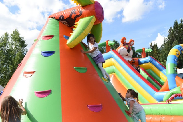 Częstochowa. Festiwal dmuchańców na Lisińcu. Totalne szaleństwo w parku