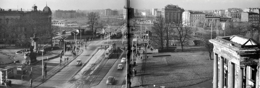 Wrocław. Tak zmieniał się plac Jana Pawła II od 1945 roku (UNIKATOWE ZDJĘCIA)