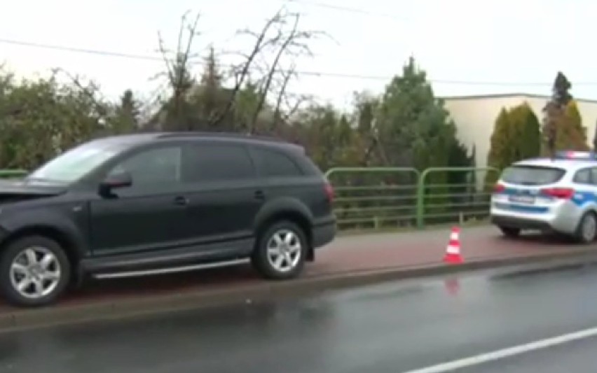 Wypadek Beaty Szydło w Imielinie. Kolumna rządowa jechała do Brzeszcz. Jedno z aut uderzyło w BMW