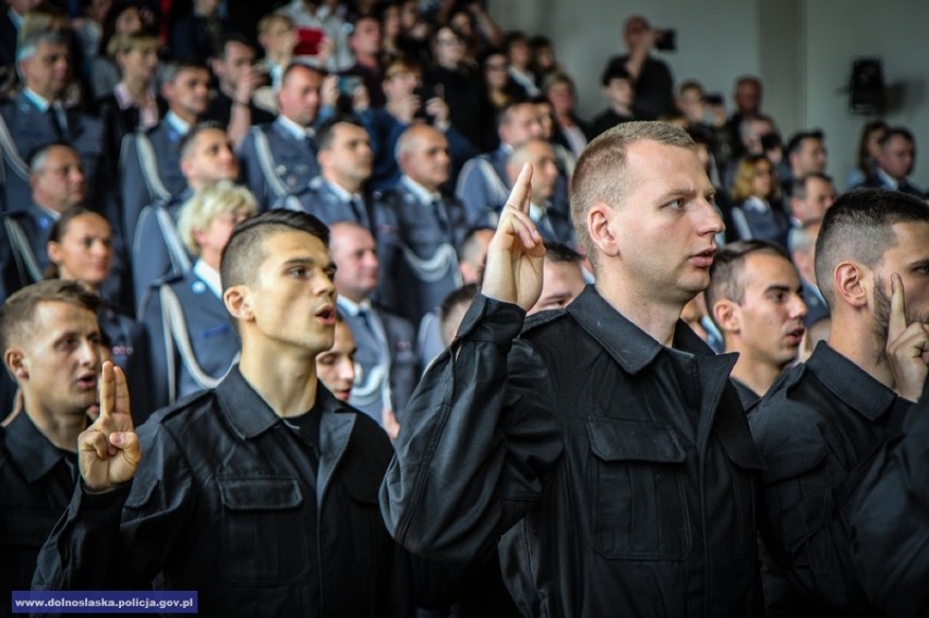 Nowi policjanci na Dolnym Śląsku