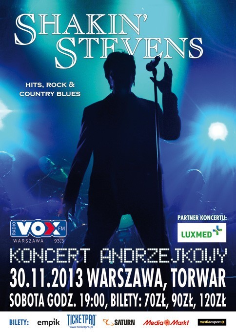 Shakin' Stevens w Warszawie