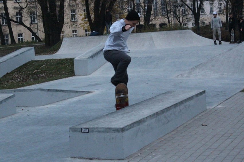 Skatepark w parku Marcinkowskiego