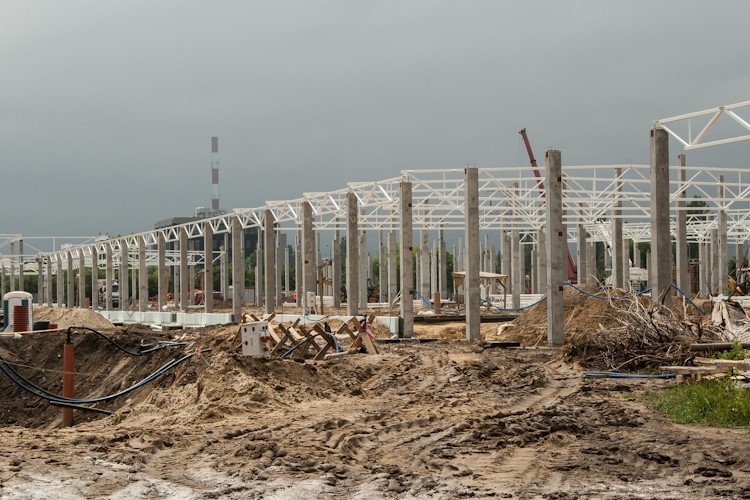 Budowa outletu Factory w Annopolu wkracza w  kolejną fazę [ZDJĘCIA]