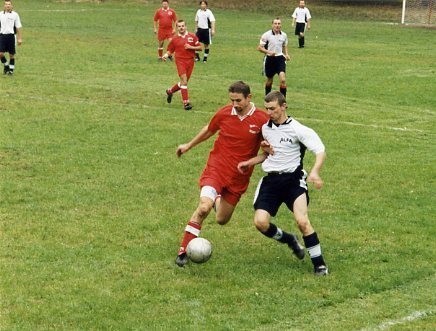Sportowe Archiwum Sztumu: Mecz w Mikołajkach z 2003 roku. ZDJĘCIA