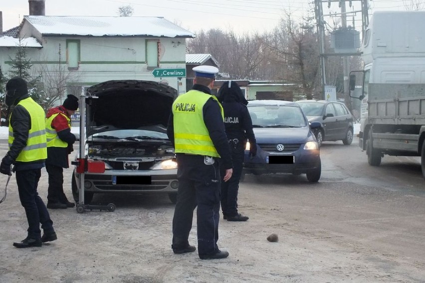 Koszalińscy policjanci dbali o bezpieczeństwo drogowe...