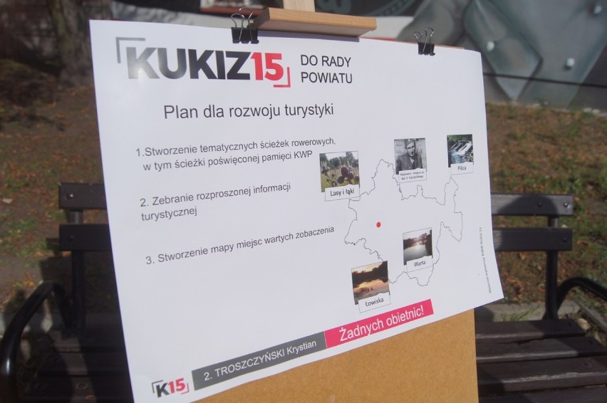 Wybory Radomsko 2018: Kukuz'15 stawia na rozwój turystyki