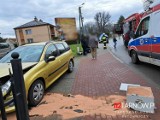 Groźny wypadek w Wojniczu koło Tarnowa. Samochód potrącił cztery osoby. Trwa akcja ratunkowa na ulicy Jagiellońskiej