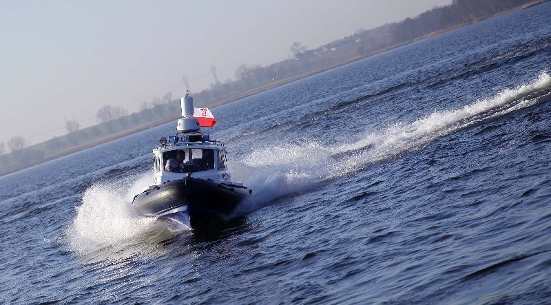 Policja wodna otrzymała nową łódź [ZDJĘCIA,WIDEO]