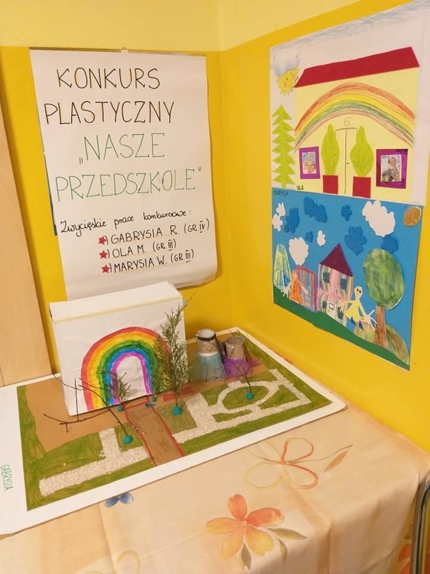 Dzieci z Przedszkola Miejskiego nr 6 namalowały przedszkole