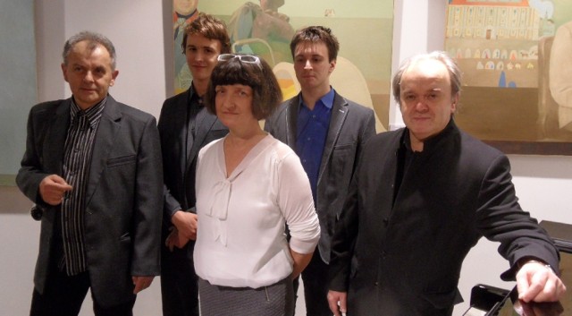 Galeria Sztuki Obok w Tychach. Ireneusz Botor, Sonia Pryszcz-Botor, Henryk Jan Botor, Michał Botor i Jan Botor