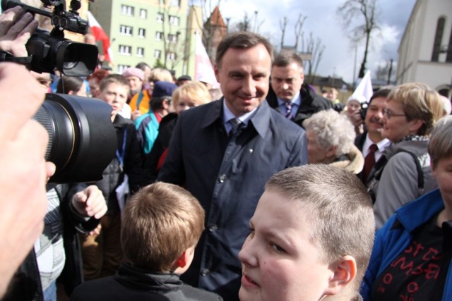 Andrzej Duda w Bytowie