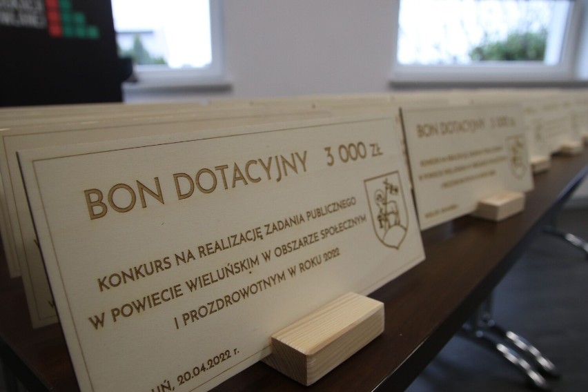 Granty dla blisko 40 inicjatyw społecznych z budżetu powiatu wieluńskiego ZDJĘCIA