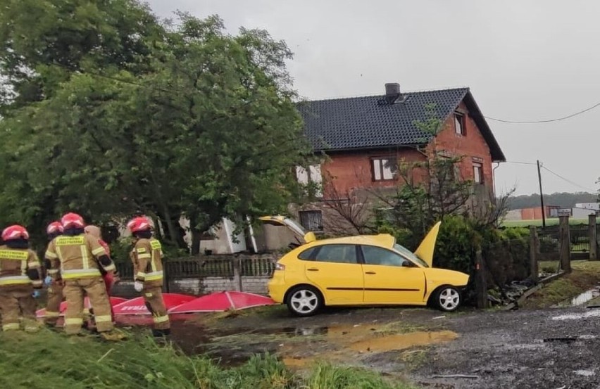 Śmiertelny wypadek na DK40 w Pokrzywnicy.