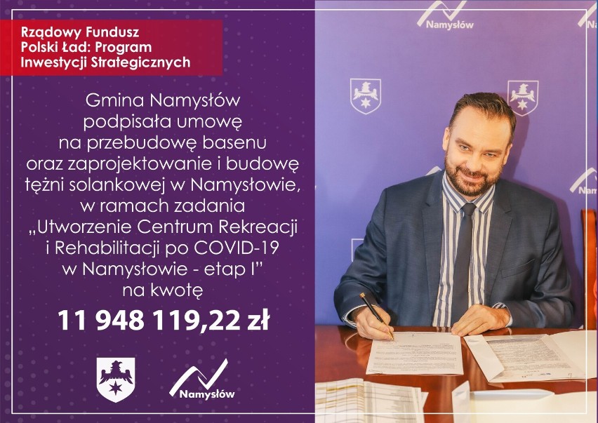 Kolejne inwestycje w gminie Namysłów.