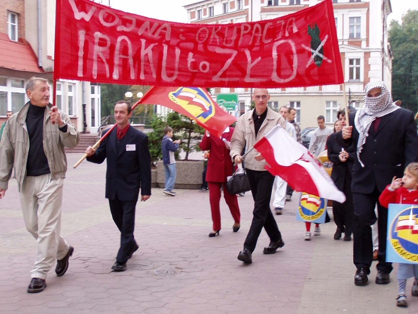W roku 2003 szczecinecka Samoobrona protestowała przeciwko...
