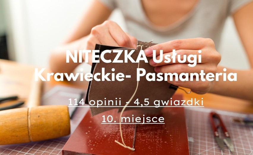 Top 10 zakładów krawieckich w Gdańsku według opinii Google