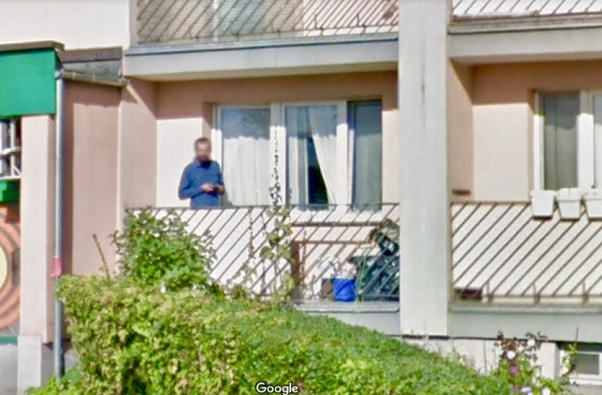 Balkony sądeczan w Google Street View