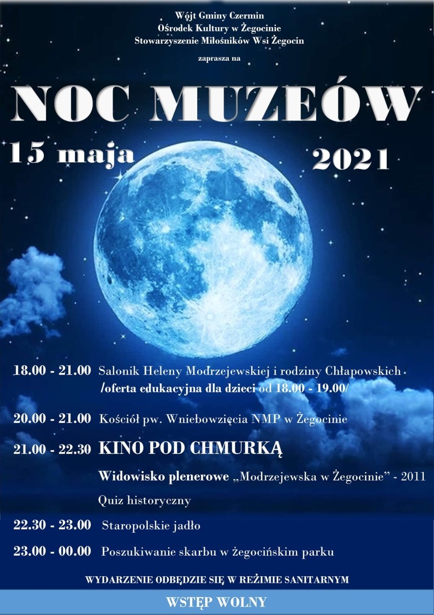 Program Nocy Muzeów 2021