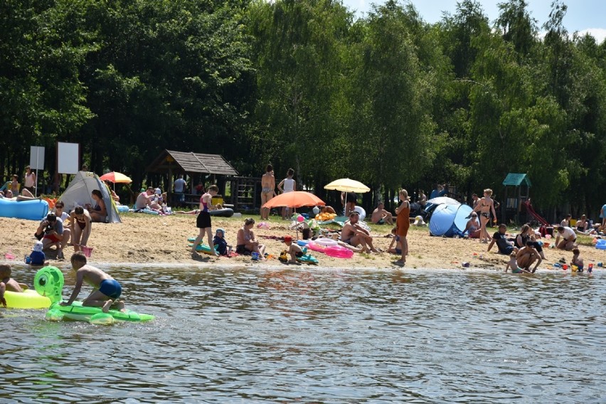 Gmina Chełm. Upalny weekend nad zalewem Żółtańce. Zobaczcie zdjęcia