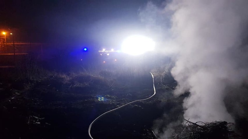 Pożar w Damasławku. Sytuację opanowali strażacy z OSP 