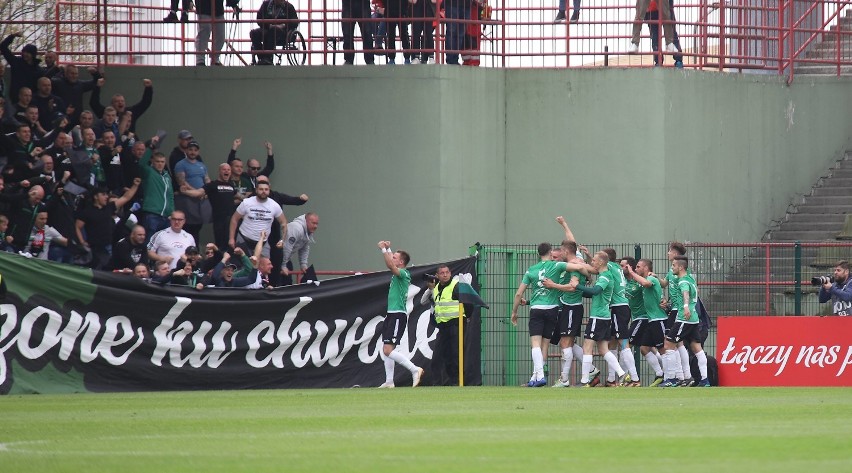 To były piękne dni. Rok temu wielki Widzew był na kolanach przed Bełchatowem [ZDJĘCIA]