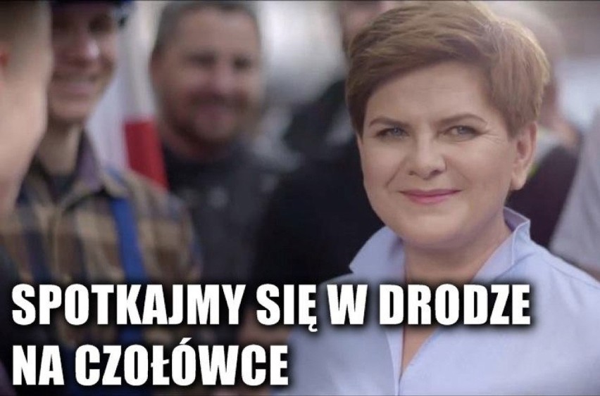 Wypadek Szydło w Imielinie - MEMY. Kolumna rządowa... i opinie internautów