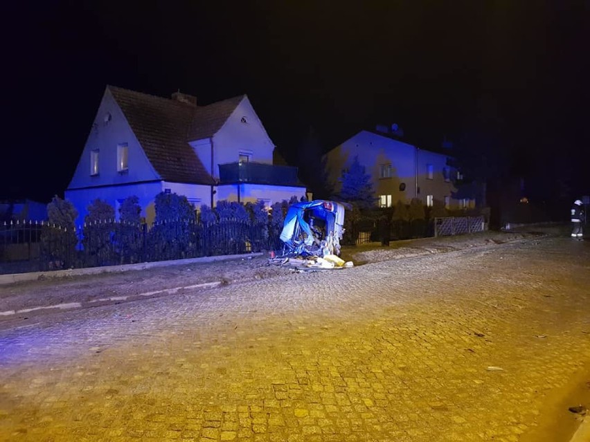 Wypadek na ul. Malborskiej w Prabutach