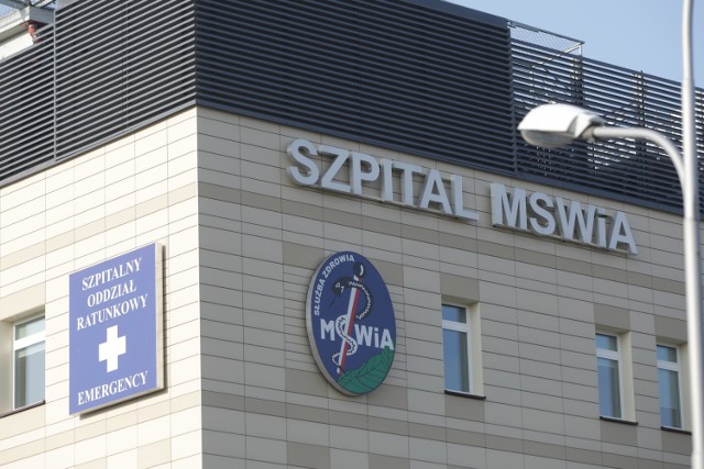 Nowe skrzydło szpitala MSWiA w Rzeszowie ma ponad 8,5 tysiąca metrów kwadratowych.