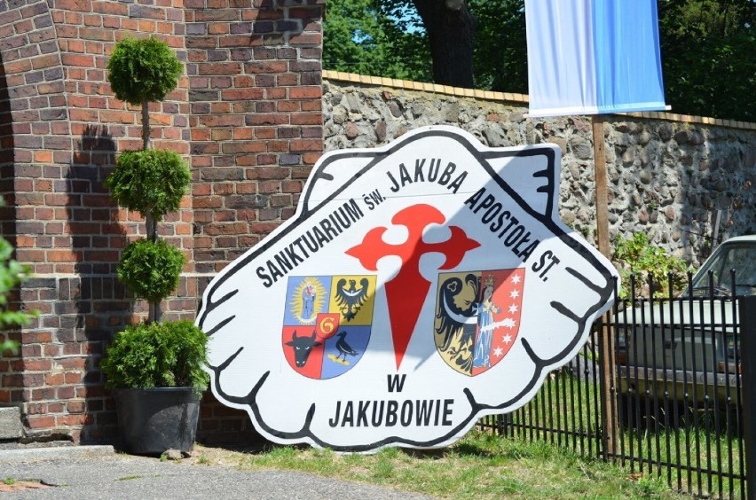Jakubów jest na polskim szlaku św. Jakuba