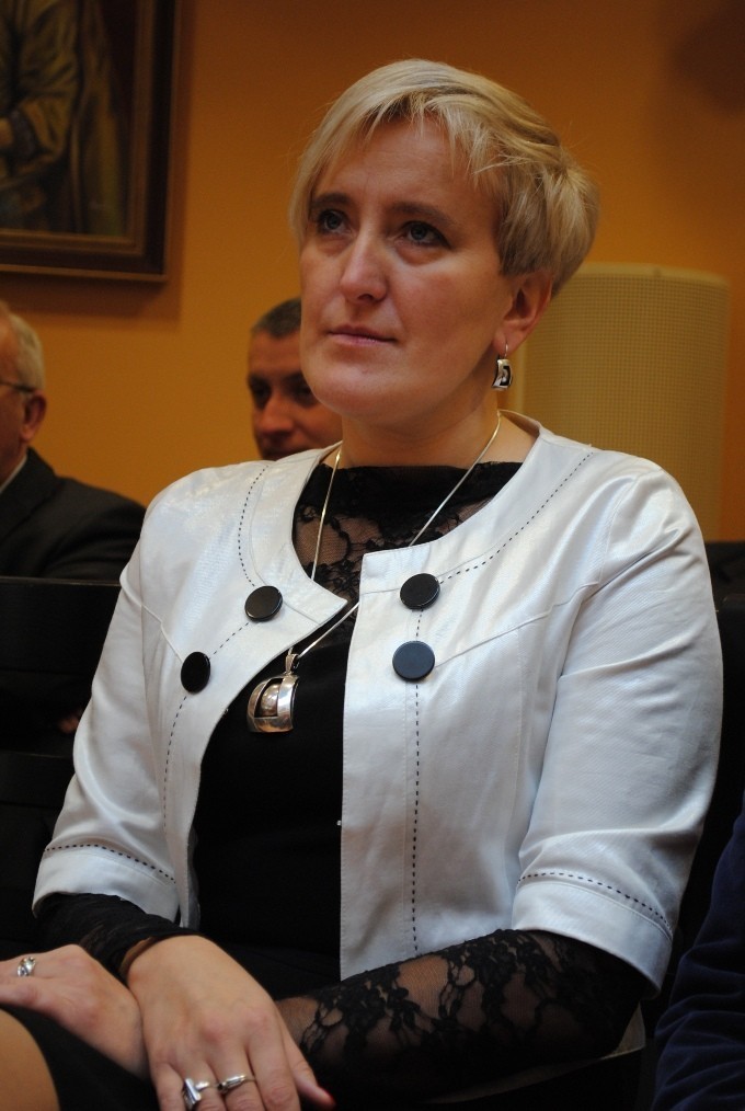 Urszula Maciaszek, radna Platformy Obywatelskiej. Głosowało...