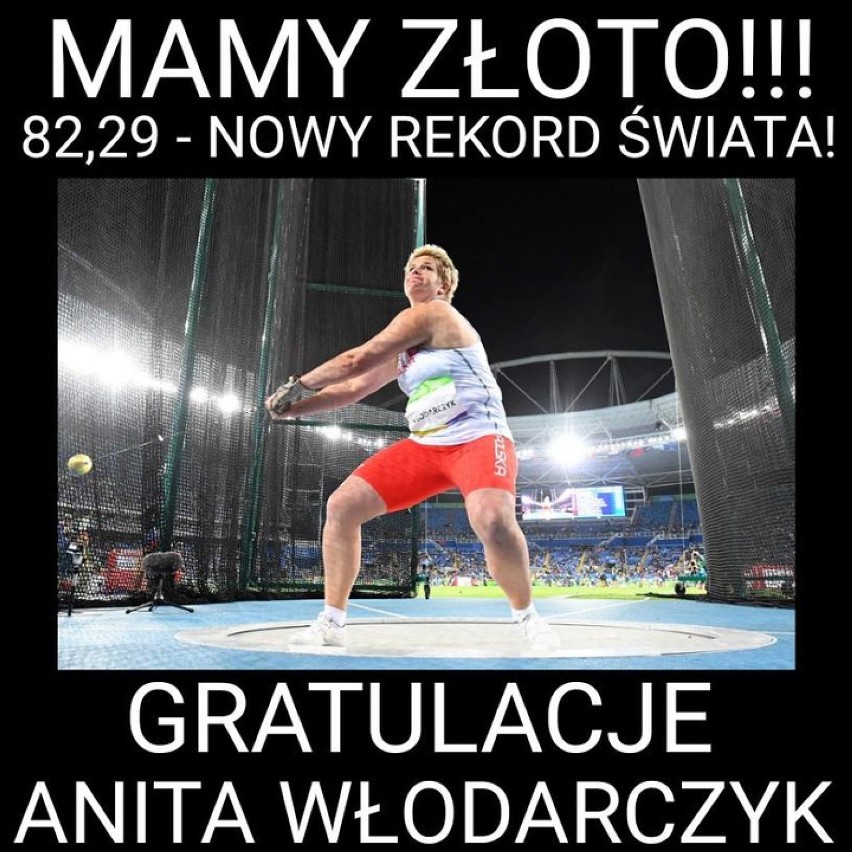 Anita Włodarczyk nie ma sobie równych podczas Igrzysk...